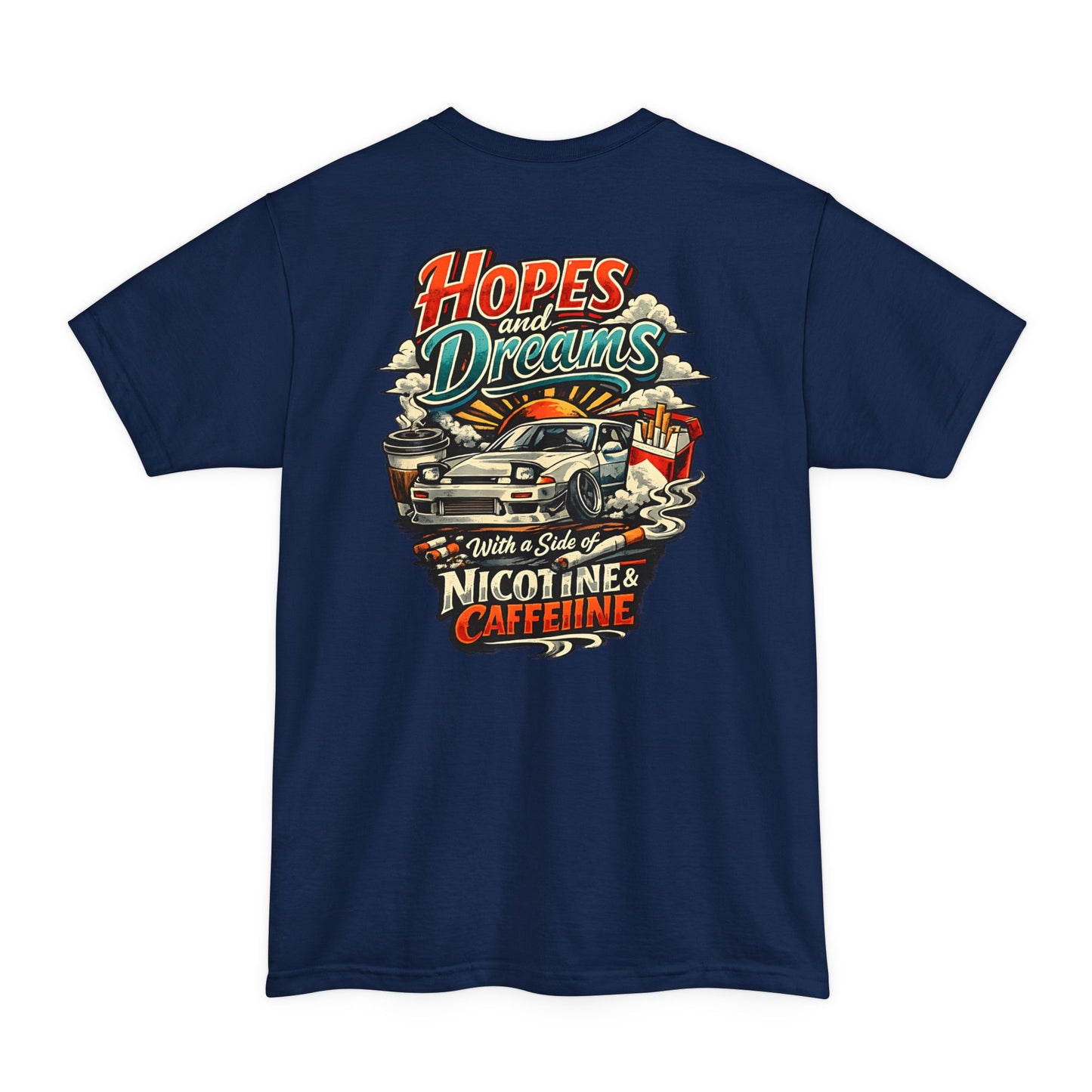 Hopes and Dreams Vintage Car Tall Tee