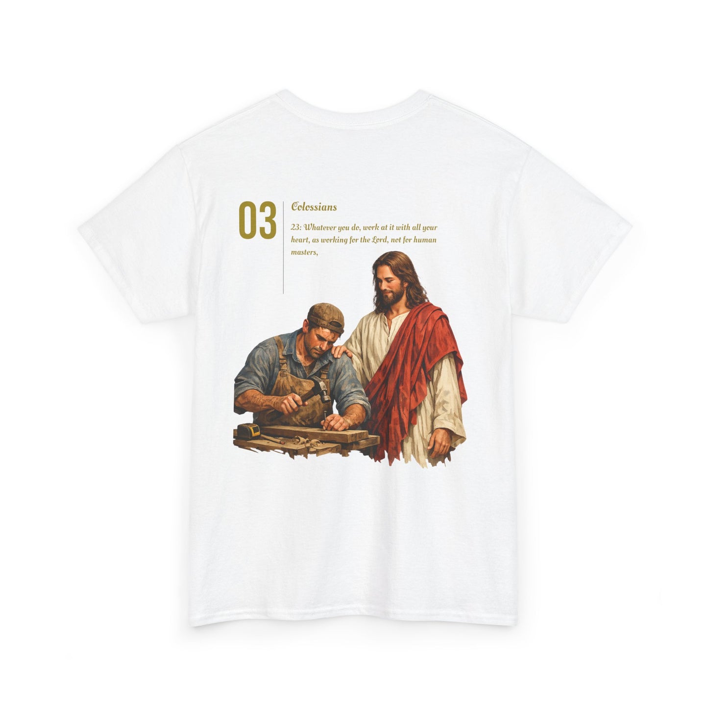 Christian Tee — Colossians 3:23
