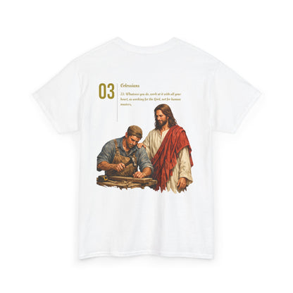 Christian Tee — Colossians 3:23