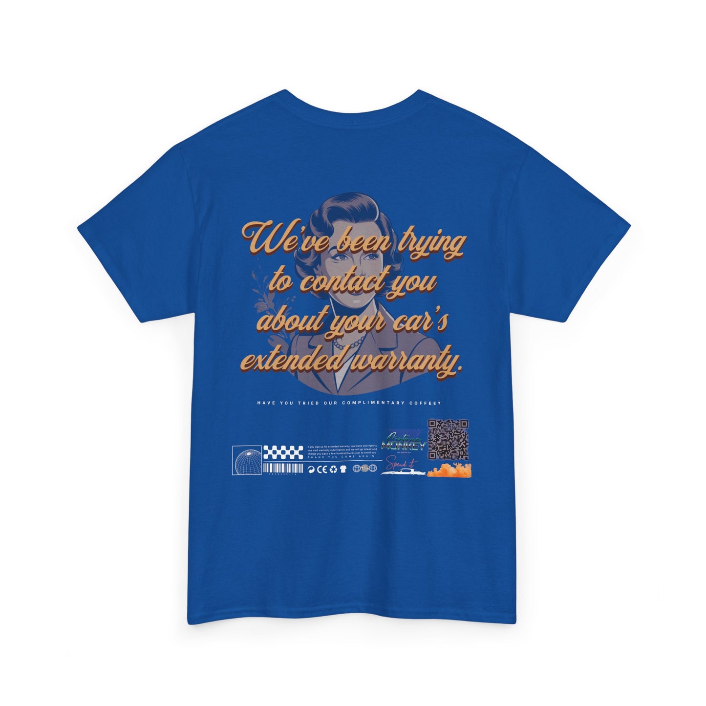 T-Shirt — Extended Warranty  Retro Graphic Tee