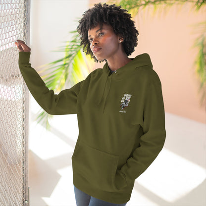 Angel Statue Graphic Hoodie — 'Sanctified, Saved' Vintage Art Streetwear