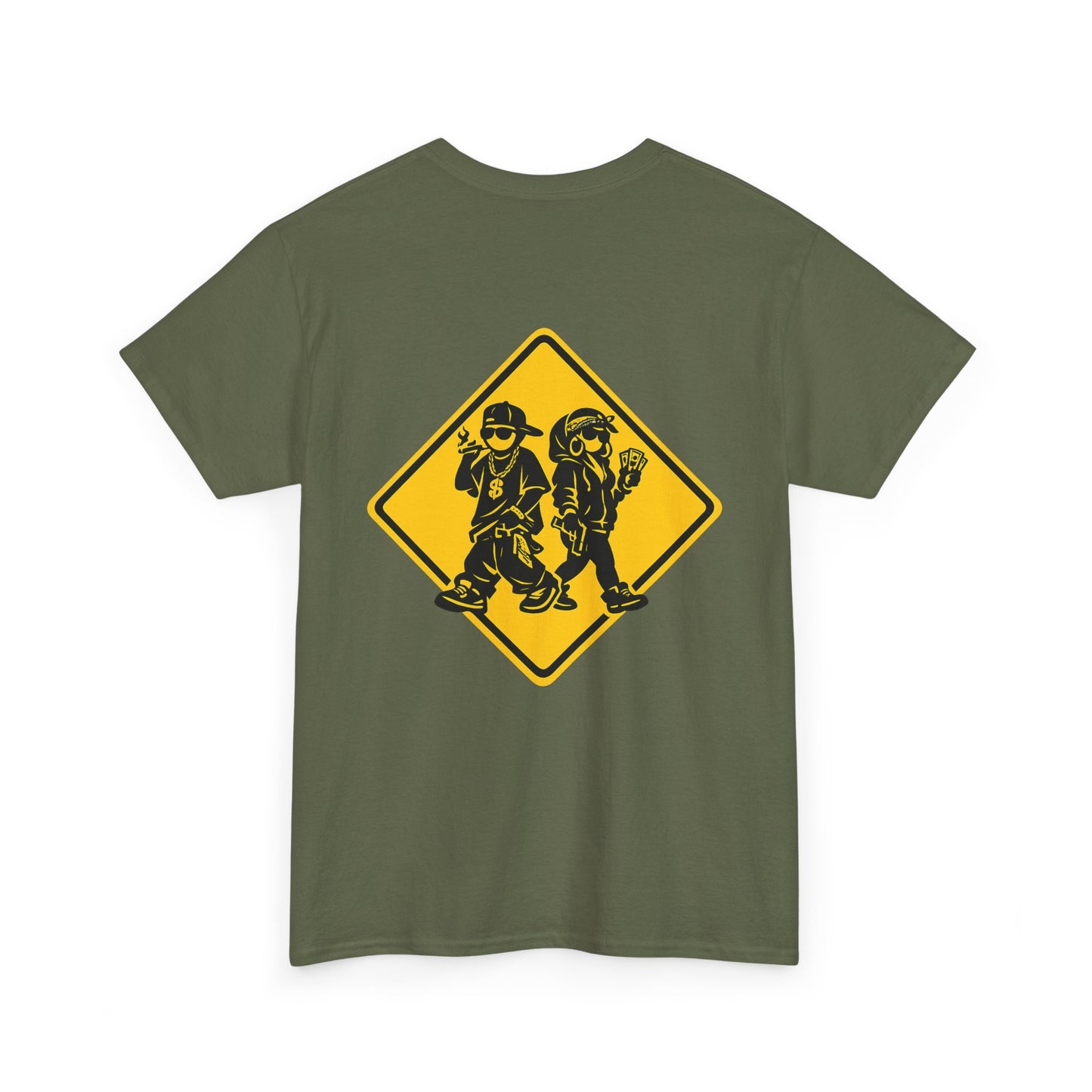 T-Shirt — Thugged Out Crossing Sign