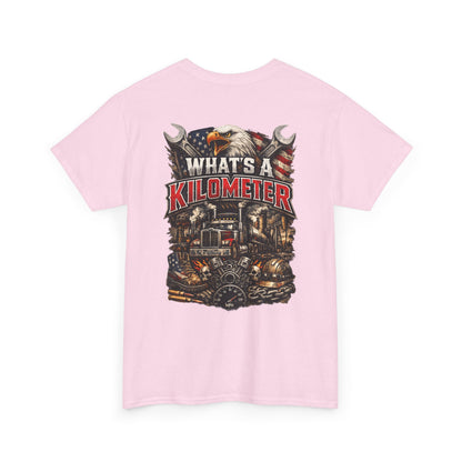 What's a Kilometer? Vintage Semi Truck T-Shirt